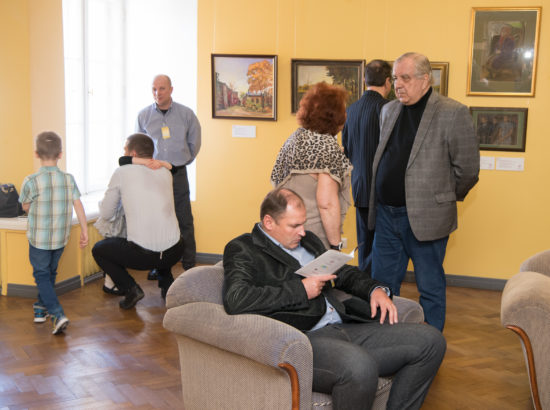 Ivan Sokolovi maalide näituse avamine, 3. mai 2017